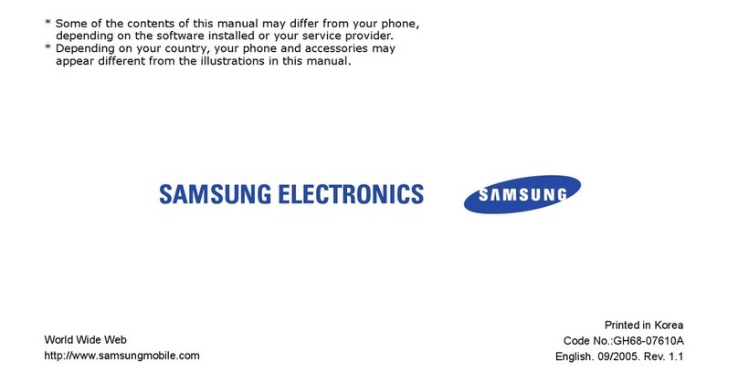 Samsung GH68-07610A User manual