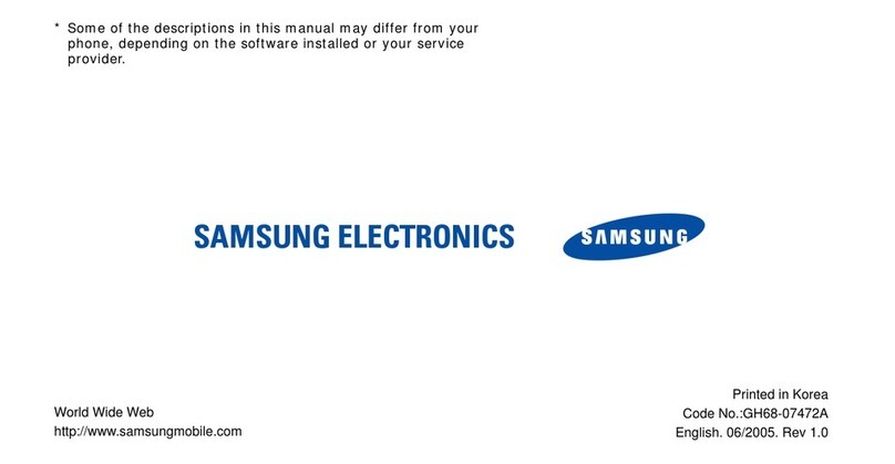Samsung GH68-07472A User manual