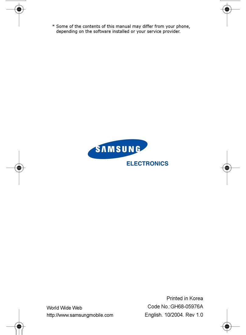 Samsung GH68-05976A User manual Samsung GH68-05976A User manual