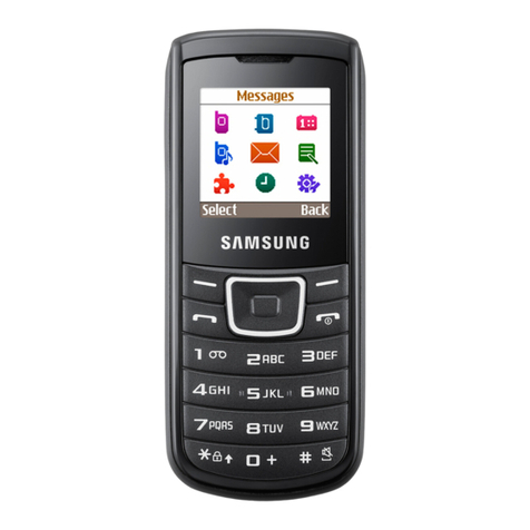 Samsung E1100 User manual
