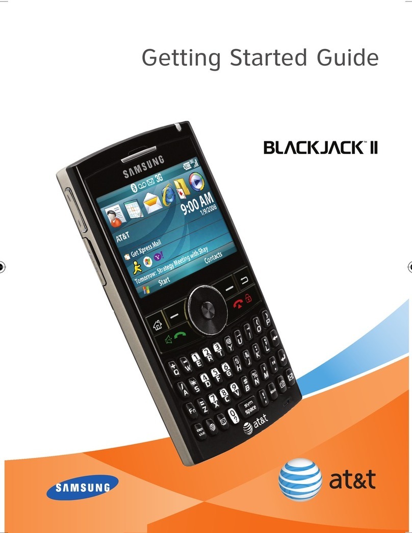 Samsung BLACKJACK II User manual Samsung BLACKJACK II User manual