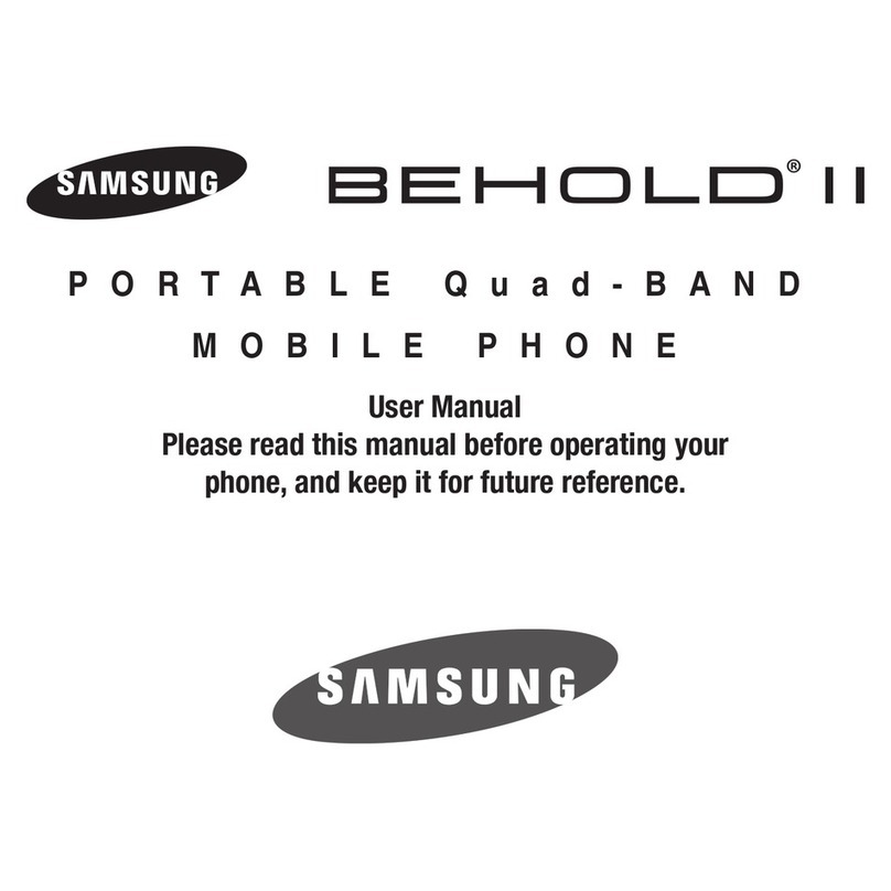 Samsung Behold II SGH-t939 User manual