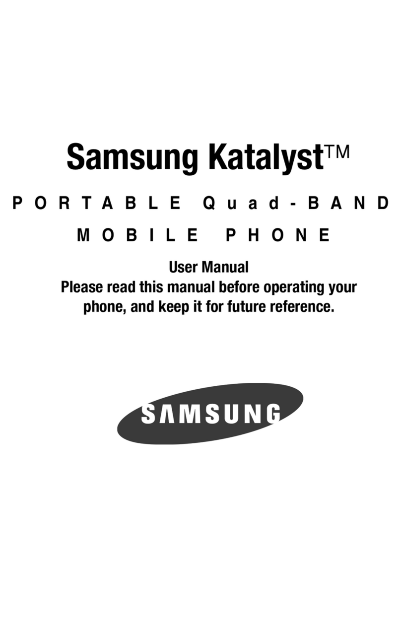 Samsung Katalyst User manual