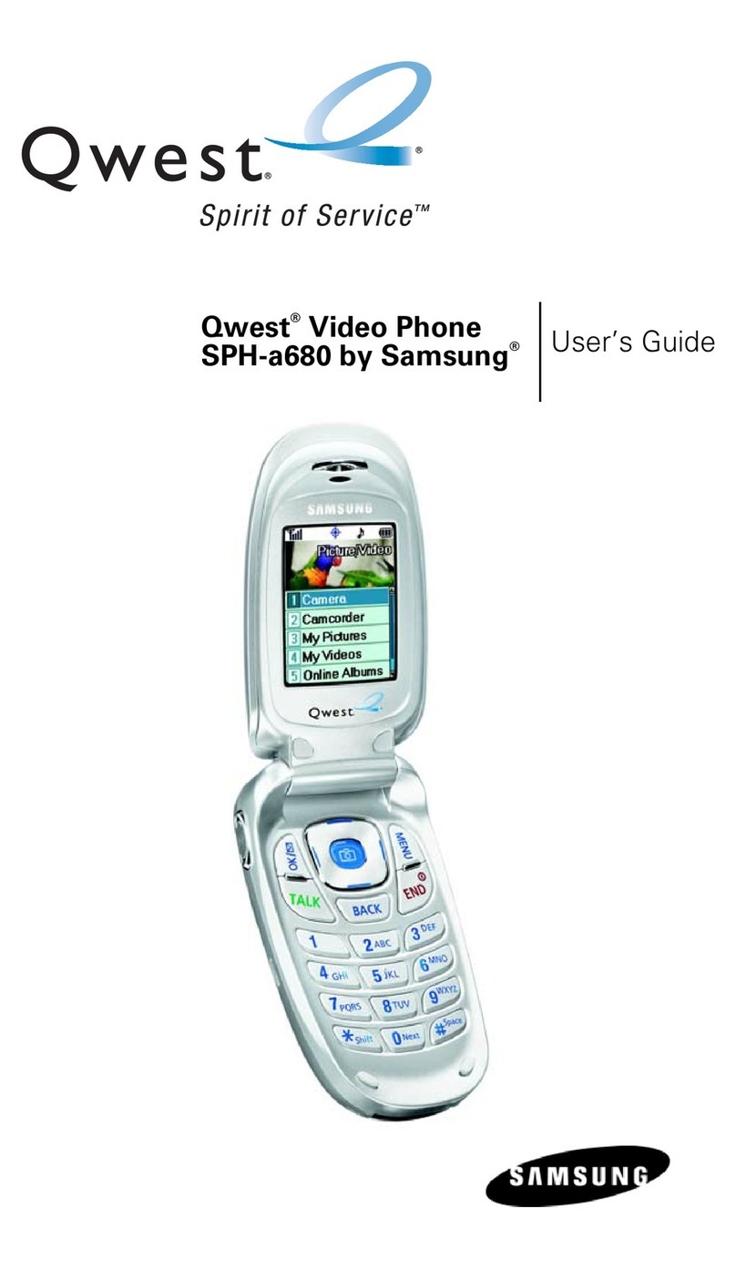Samsung Qwest SPH-a680 User manual