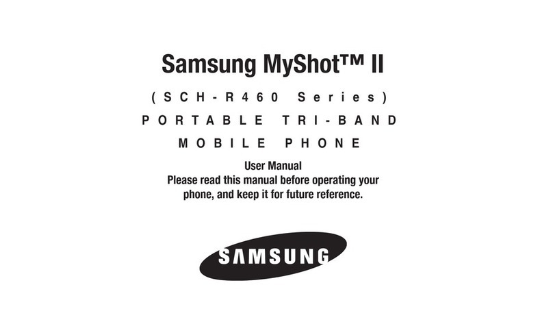 Samsung MyShot II SCH-R460 Series user manual