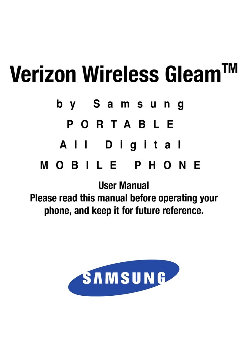Samsung Gleam User manual