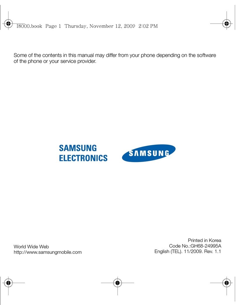 Samsung GT-I8000T User manual