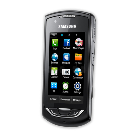 Samsung GT S5620 User manual