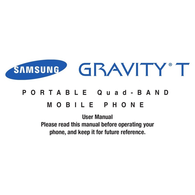 Samsung Gravity T SGH-t669 user manual