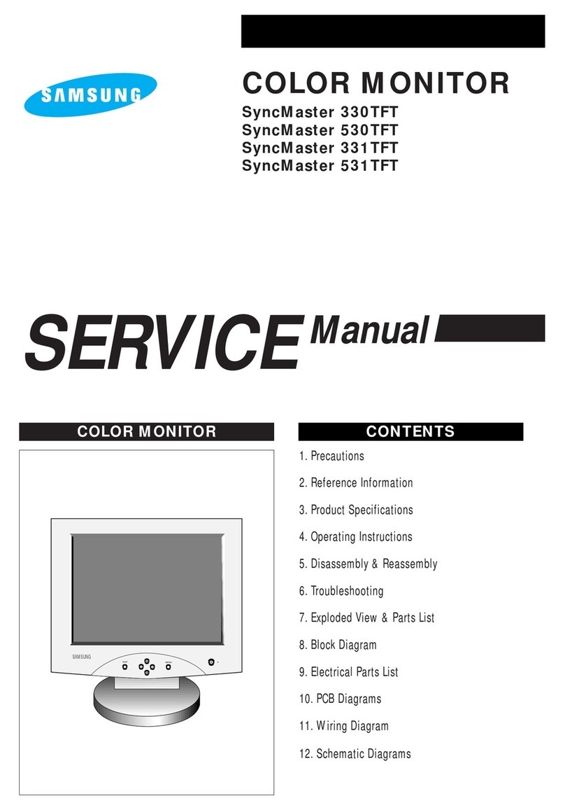Samsung SyncMaster 330TFT User manual