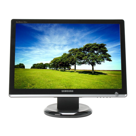 Samsung SyncMaster 216BW User manual