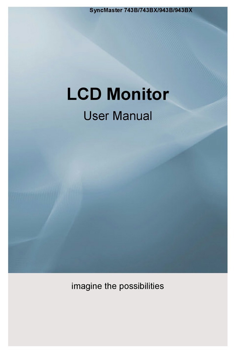 Samsung SyncMaster 743B User manual