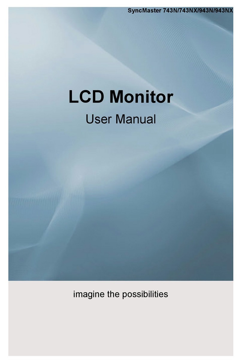 Samsung SyncMaster 743NX User manual