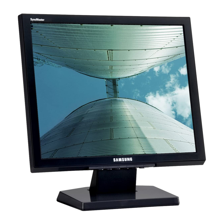 Samsung 730B - SyncMaster - 17" LCD Monitor User manual