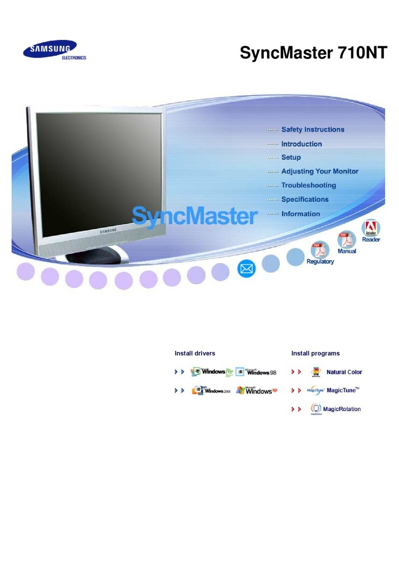 Samsung SyncMaster 710NT User manual