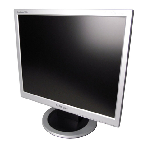 Samsung SyncMaster 713N User manual Samsung SyncMaster 713N User manual