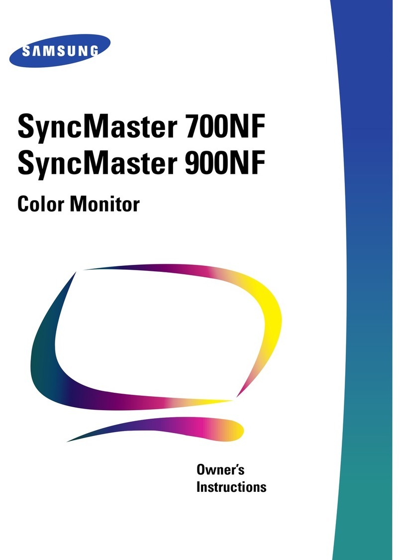 Samsung SyncMaster 700NF User manual