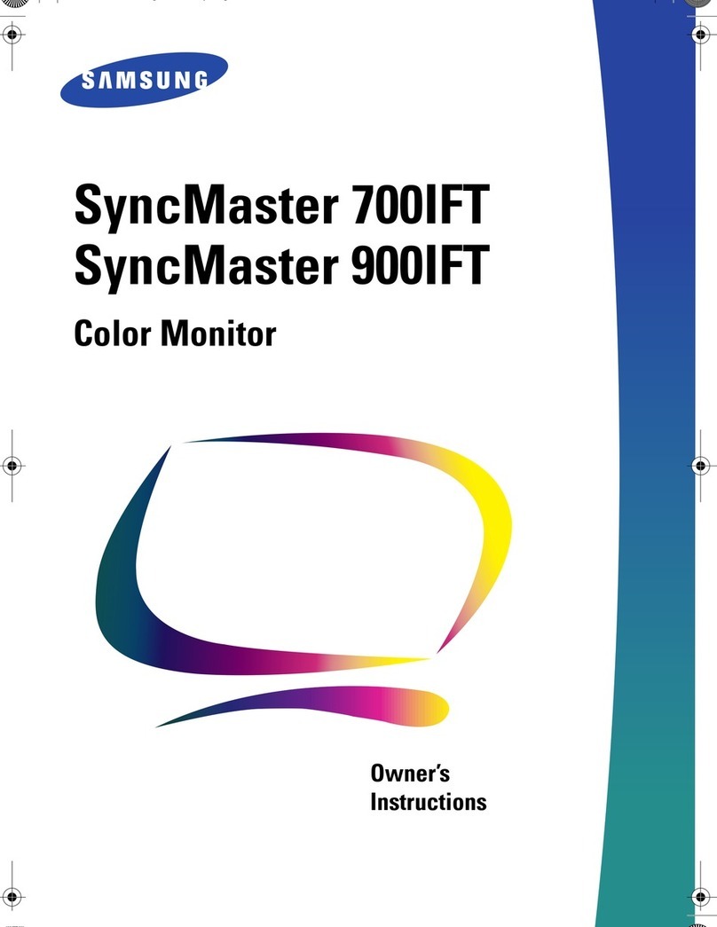Samsung SyncMaster 700IFT, 900IFT User manual