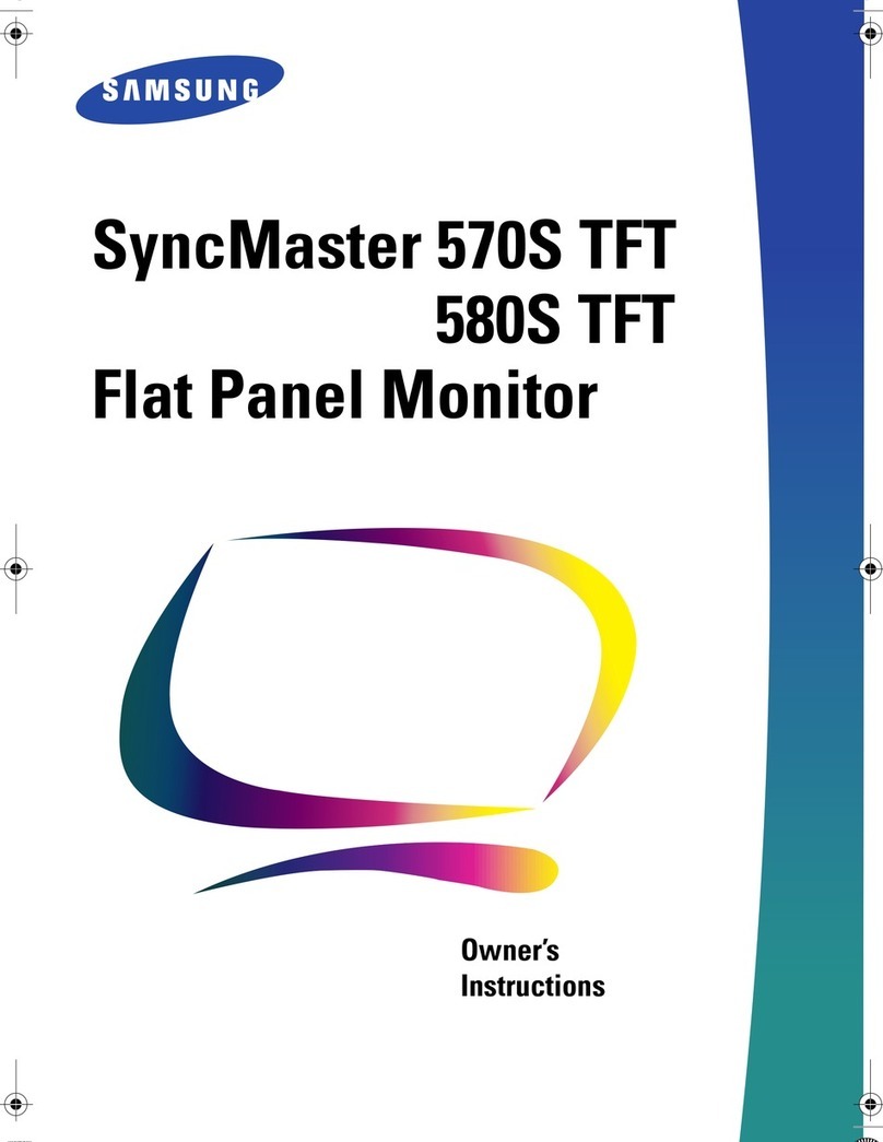 Samsung SyncMaster 570S TFT User manual