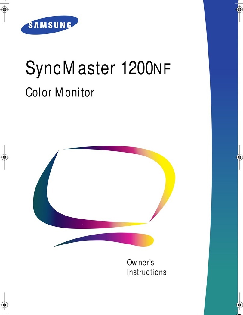 Samsung SyncMaster 1200NF User manual