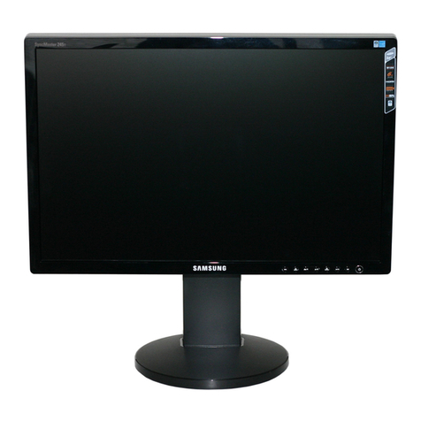Samsung 245T - SyncMaster - 24" LCD Monitor User manual