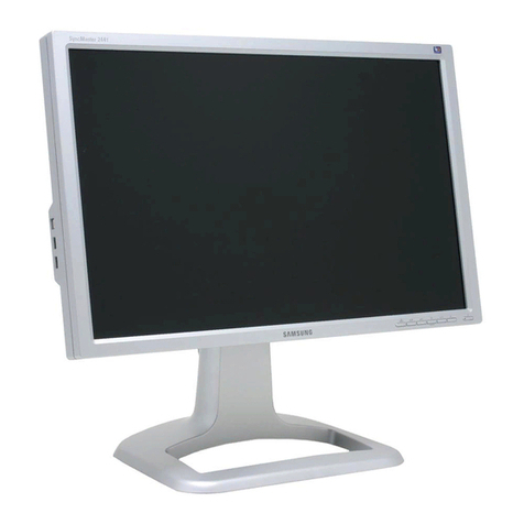 Samsung 244T - SyncMaster - 24" LCD Monitor User manual