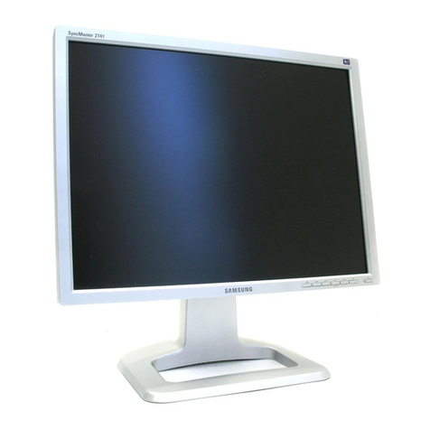 Samsung 214T - SyncMaster - 21.3" LCD Monitor User manual