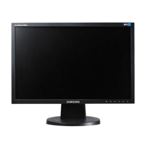 Samsung 920NW - SyncMaster - 19" LCD Monitor User manual