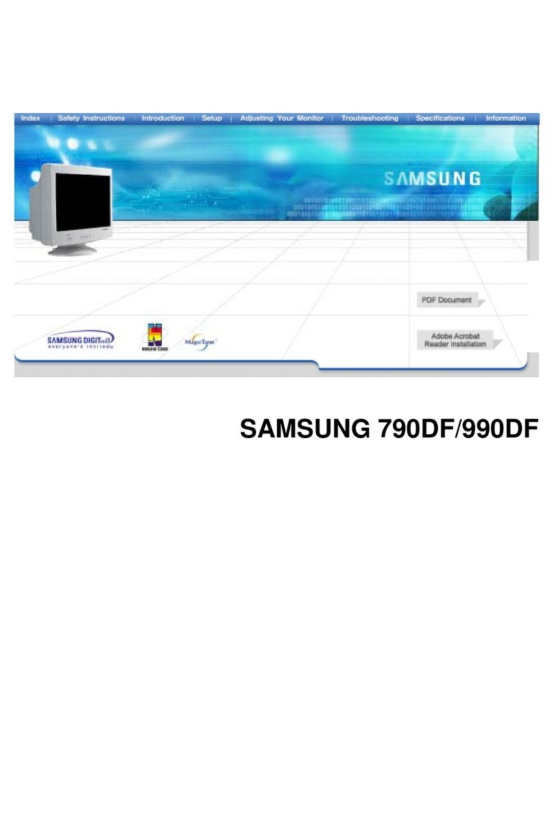 Samsung 790DF User manual Samsung 790DF User manual