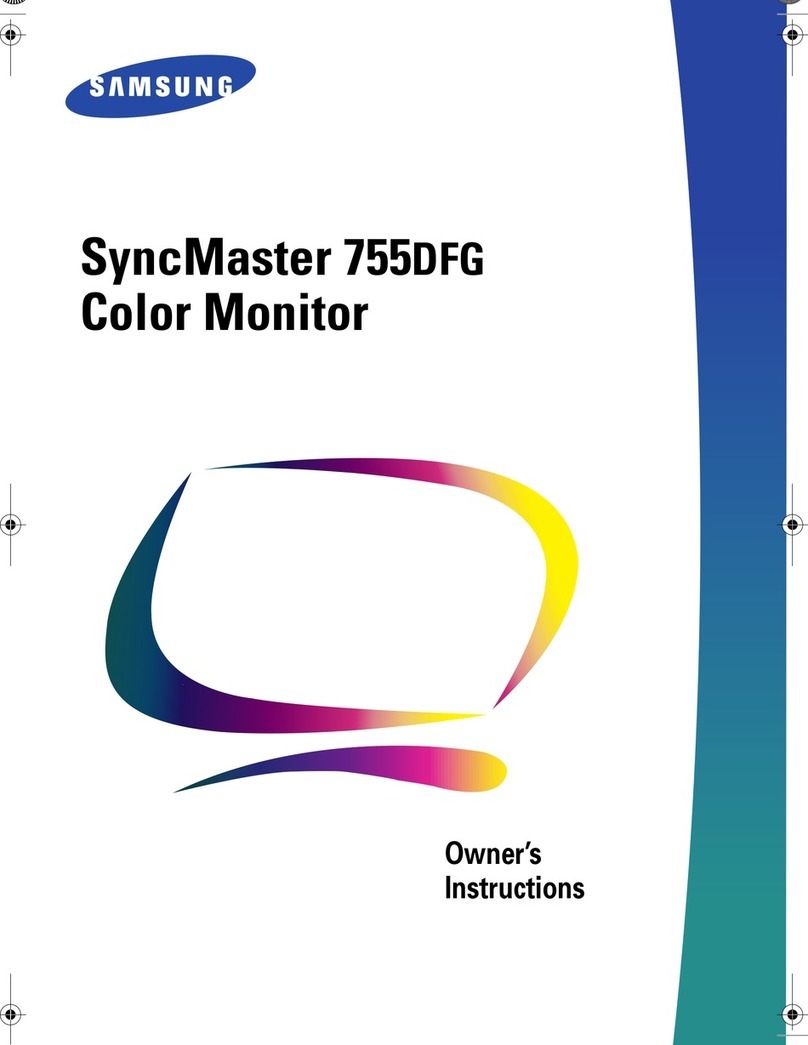 Samsung SyncMaster 755DFG User manual