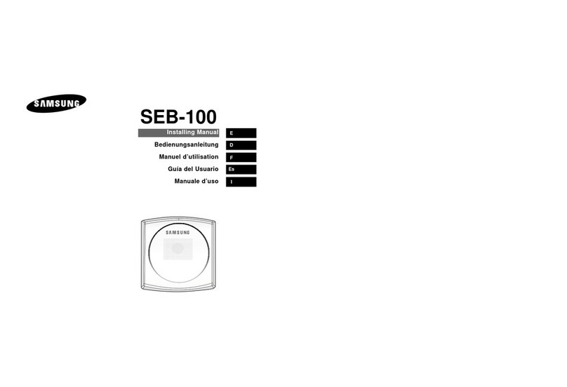 Samsung SEB-100 Instruction Manual