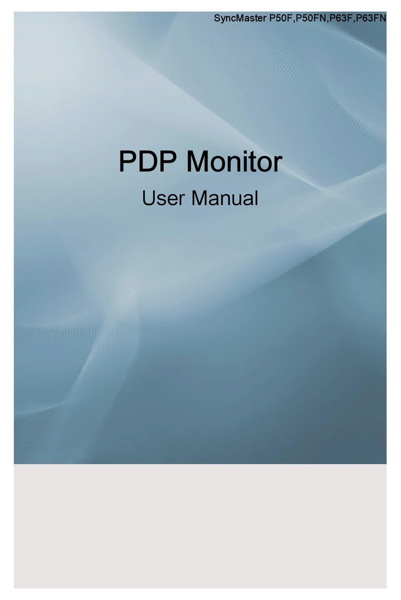 Samsung SyncMaster P50FN User manual