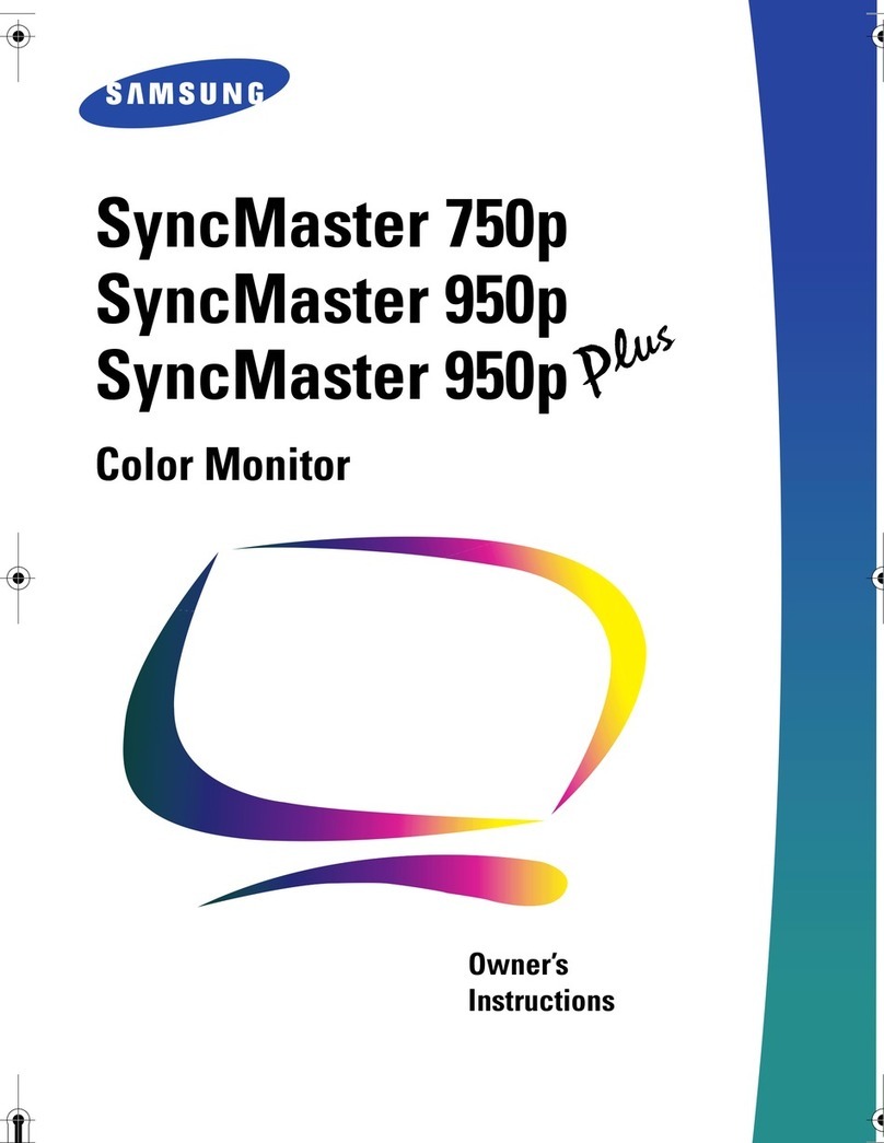 Samsung SyncMaster 950p Plus User manual