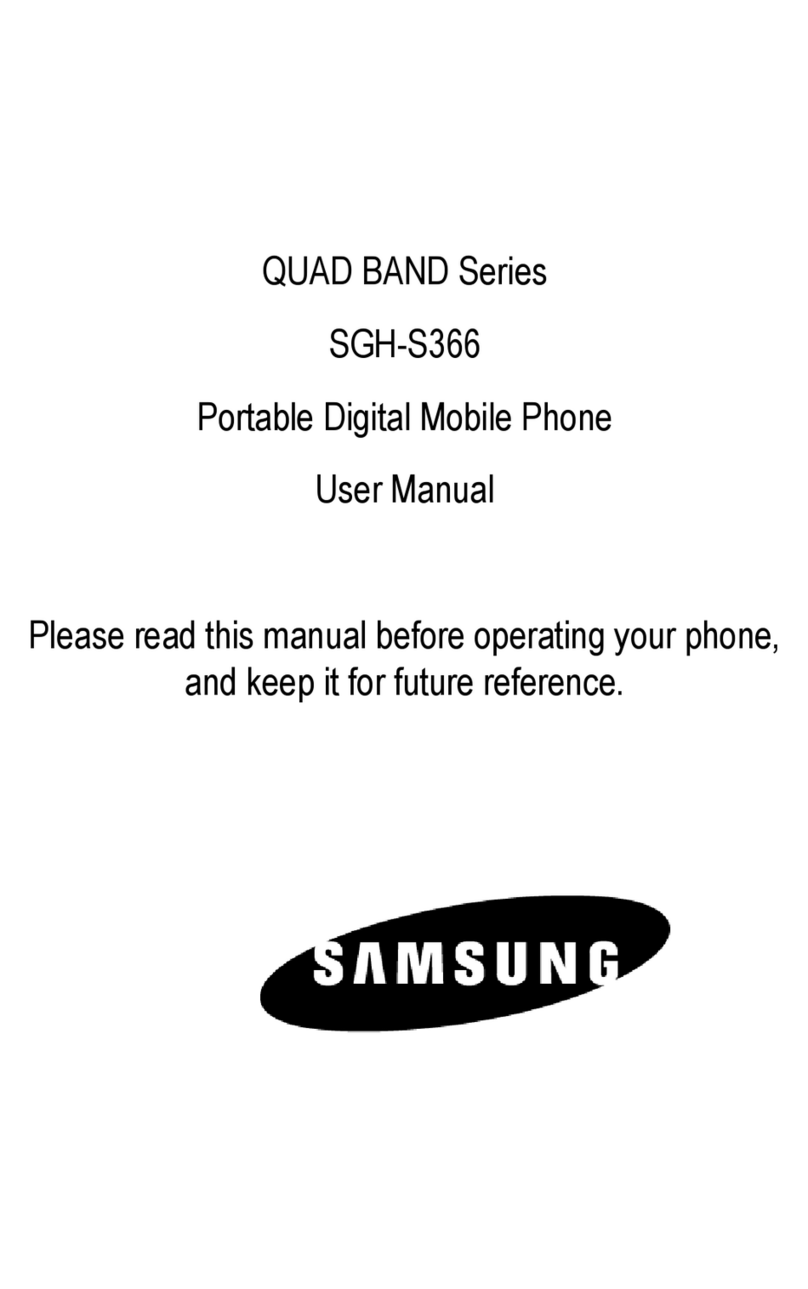 Samsung SGH-S366 user manual