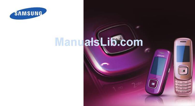 Samsung SGH-L600 User manual