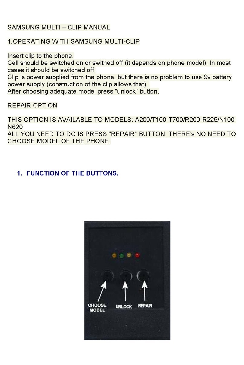 Samsung MULTI CLIP A200 manual