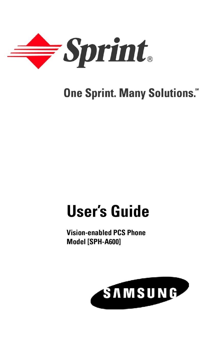 Samsung SPH-A600 Series user guide