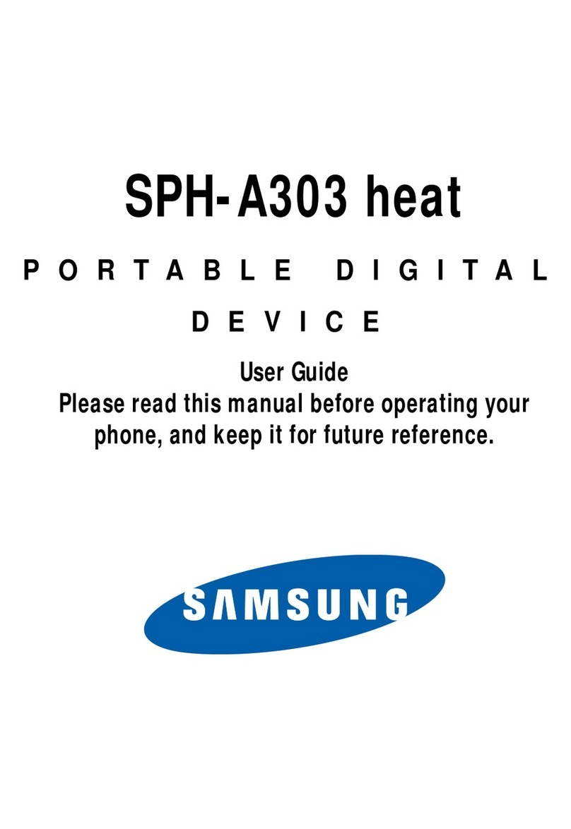 Samsung SPH-A303 heat user guide