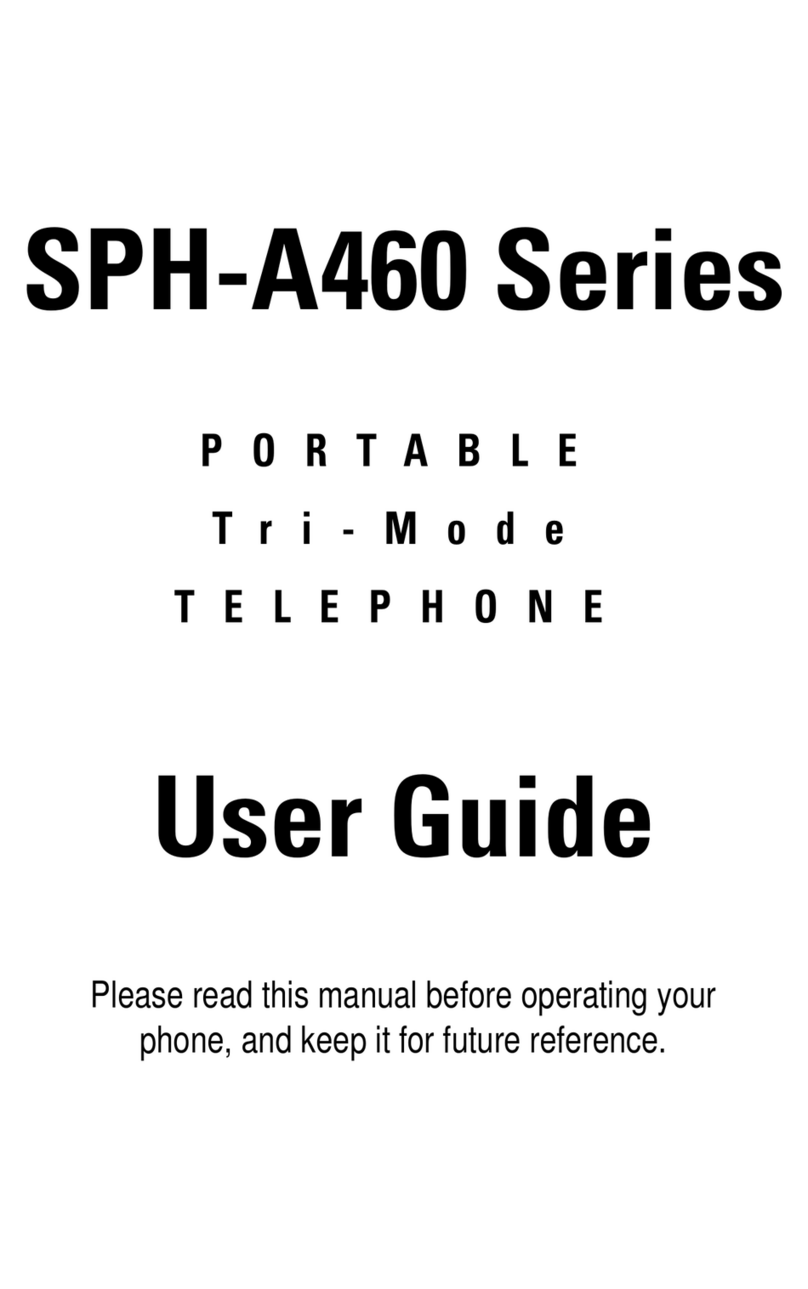 Samsung SPH A460 User manual