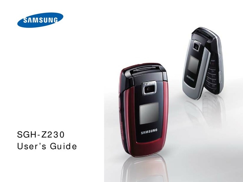 Samsung SGH-Z230 User manual