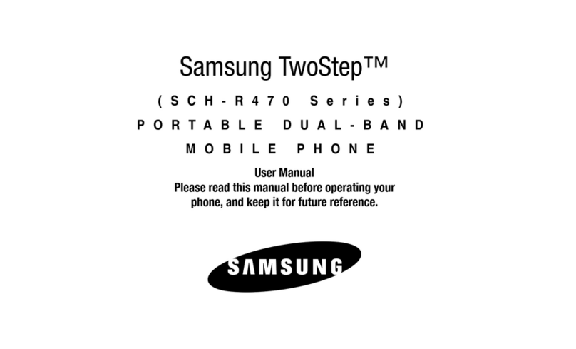 Samsung TwoStep SCH-R470 Series user manual