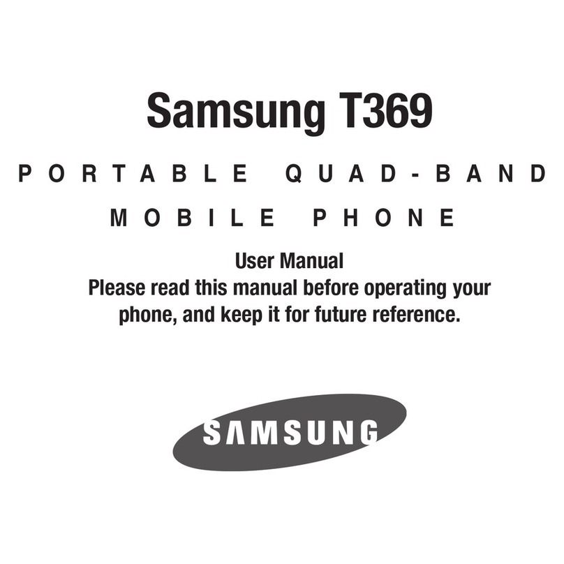 Samsung T369 User manual