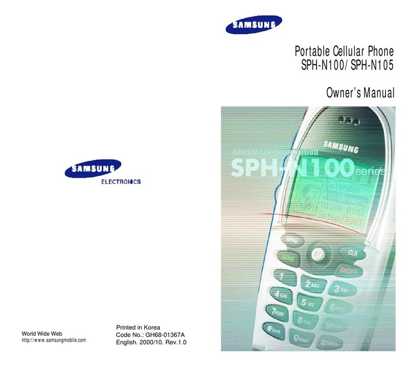 Samsung SPH-N100 User manual