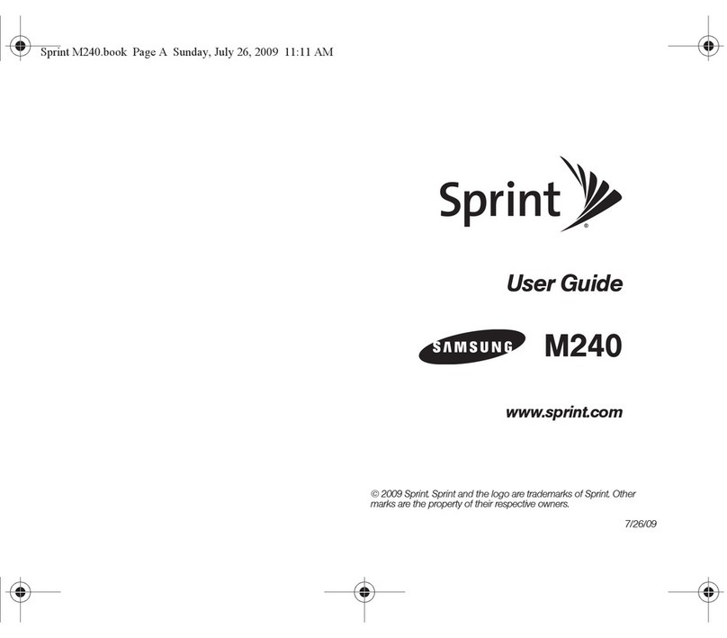 Samsung SPHM240 User manual