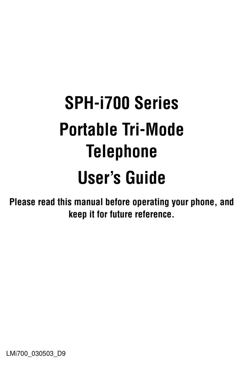 Samsung SPH-i700 Series user guide