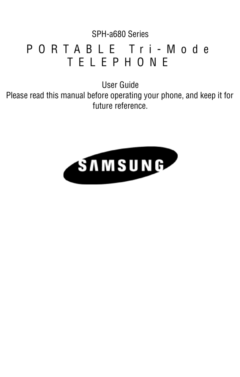 Samsung SPH-a680 Series User manual