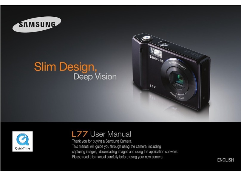 Samsung L77 - Digital Camera - Compact User manual