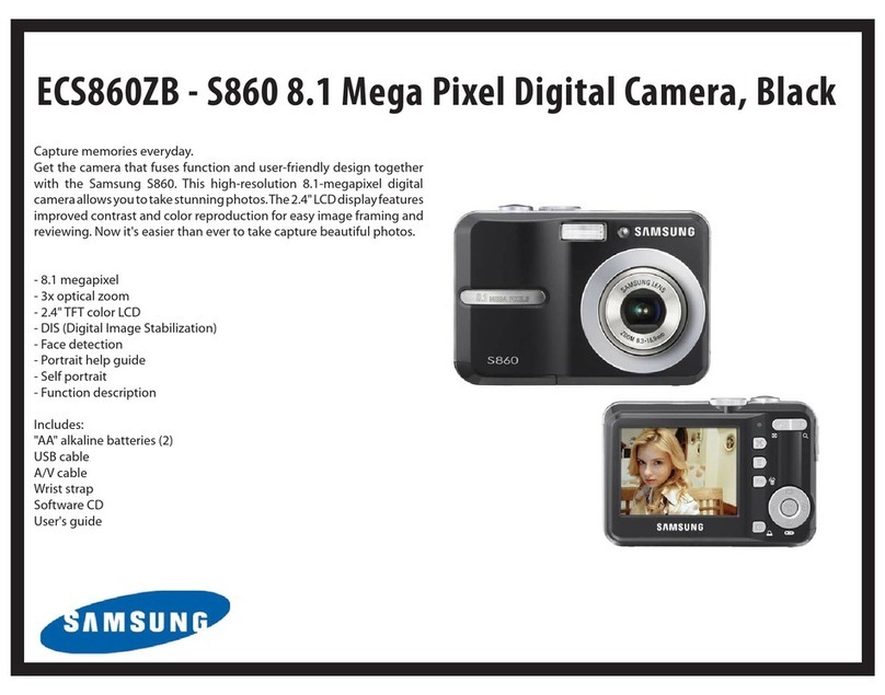 Samsung ECS860ZB Specifications