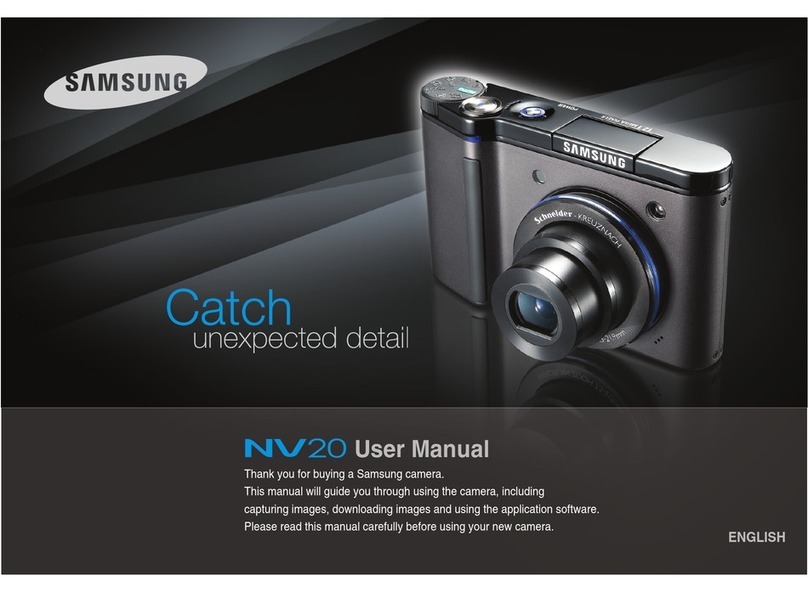 Samsung NV20 - Digital Camera - Compact User manual