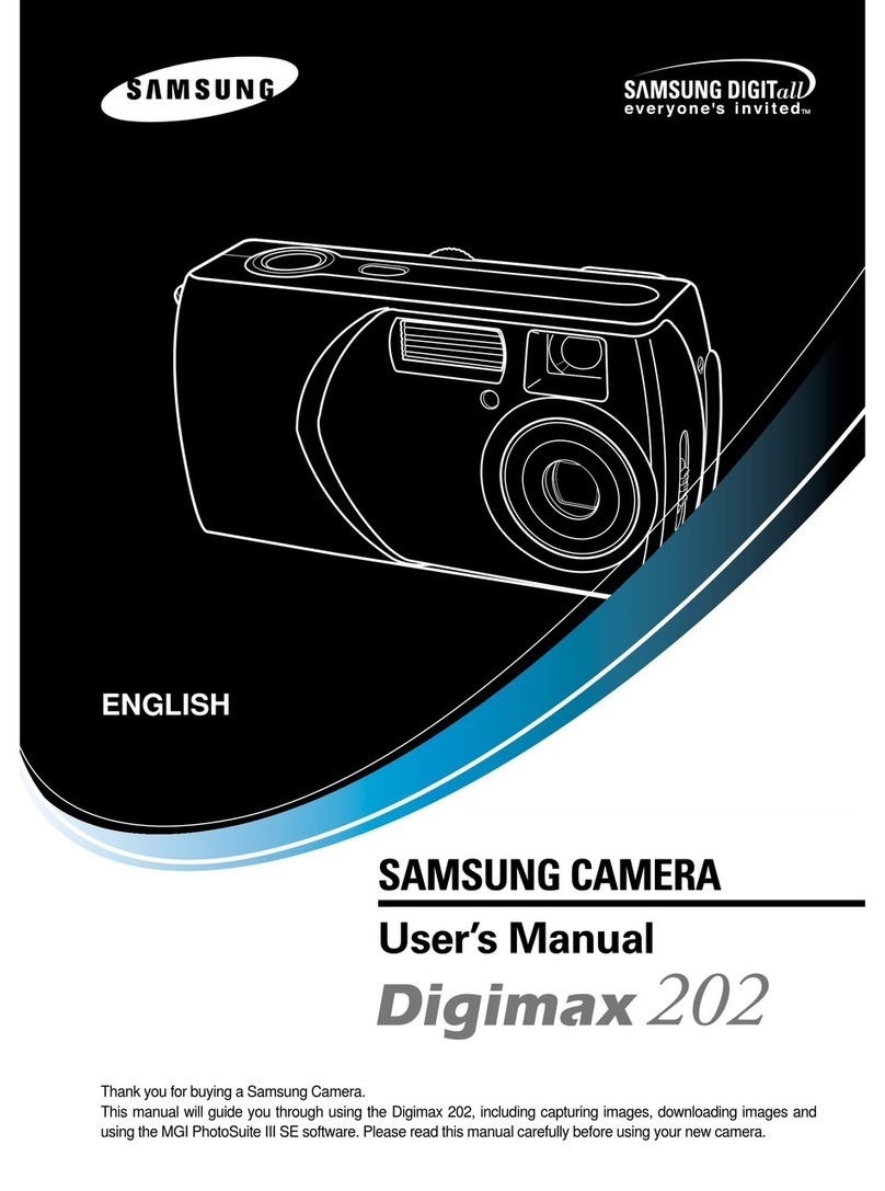 Samsung DIGIMAX 202 User manual